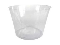 Doublure de pot Lucas Transparent Ø 9 cm / hauteur 6 cm