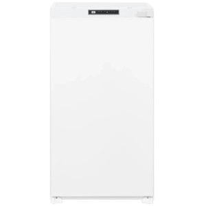 Frigorifero da incasso Sharp SJ-LD180E0XS bianco con dettagli in acciaio inox, capacità 178 l.