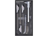 Kraftwerk Feilen-Satz Einlage 20 x 40 cm / 6-tlg.