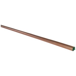 Tube en cuivre nu, diamètre 18 mm, longueur 2,5 m pour chauffage et plomberie.