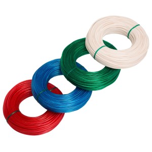 Filo per stendibiancheria assortito, Ø 3mm, 60m, in rosso, blu, verde e bianco.