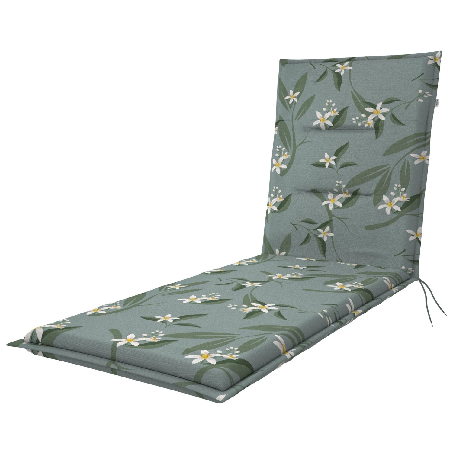 Doppler Auflage Rollliege Spot D.7913 Blumen Grün 195 x 60 / Stärke 5 cm kaufen bei OBI