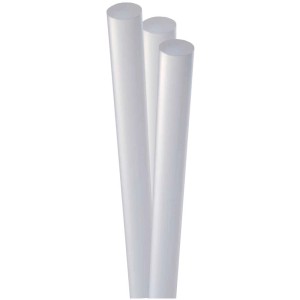 Steinel stick di colla Cristal, Ø 11 mm, 5 pezzi, trasparenti per pistole a caldo.