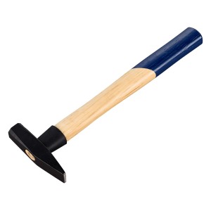 Marteau de serrurier LUX 200g Comfort avec manche en frêne et tête noire.