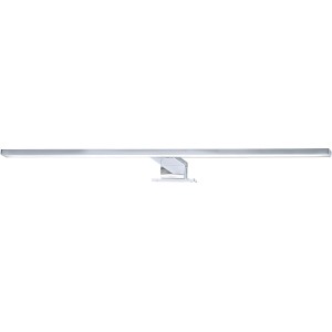 Briloner LED applique miroir Brilo Bath Chrome, lampe de salle de bain moderne en métal/plastique.