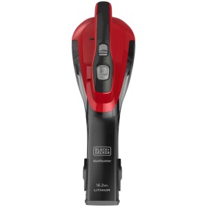 Aspirateur à main sans fil Black+Decker Dustbuster DVA315J rouge pour petits nettoyages.