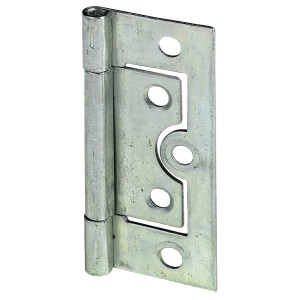 Cerniera per ante a persiana Hettich, 38x20mm, acciaio zincato, 2 pezzi, per mobili e ante.