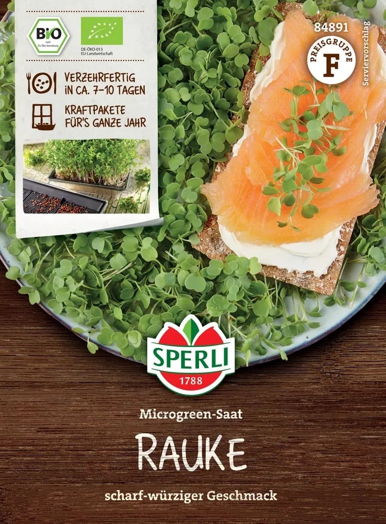 Sperli BIO Microgreen Pads Radieschen - 3 Stück Nachfüllpad Für Frische Keime