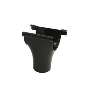 Scarico per grondaia Marley RG 105/75 marrone in plastica per drenaggio del tetto.