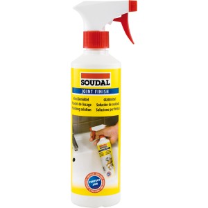 Soudal Lisciante 500ml con spruzzatore per giunti in silicone e acrilico