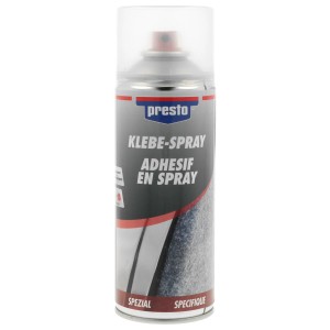 Presto Spray adesivo 400ml per riparazioni di vernice e carrozzeria.