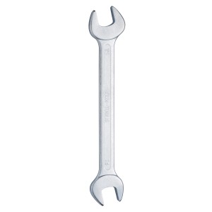 Clé plate LUX, jeu de 8 pièces (6-22 mm) en acier chrome vanadium.