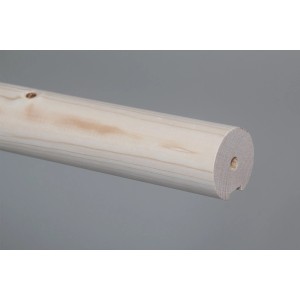 Handlauf Fichte Ø 52 mm Länge 225 cm