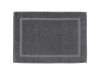Diaqua® Badvorleger Frottier Fresco 100 % Baumwolle Dunkelgrau 50 x 70 cm