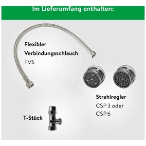 Clage Petit chauffe-eau instantané MBH6 hydraulique 5,7 kW