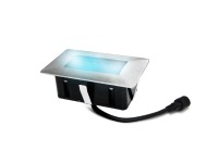 Einbauspot 60 x 100 mm Blau