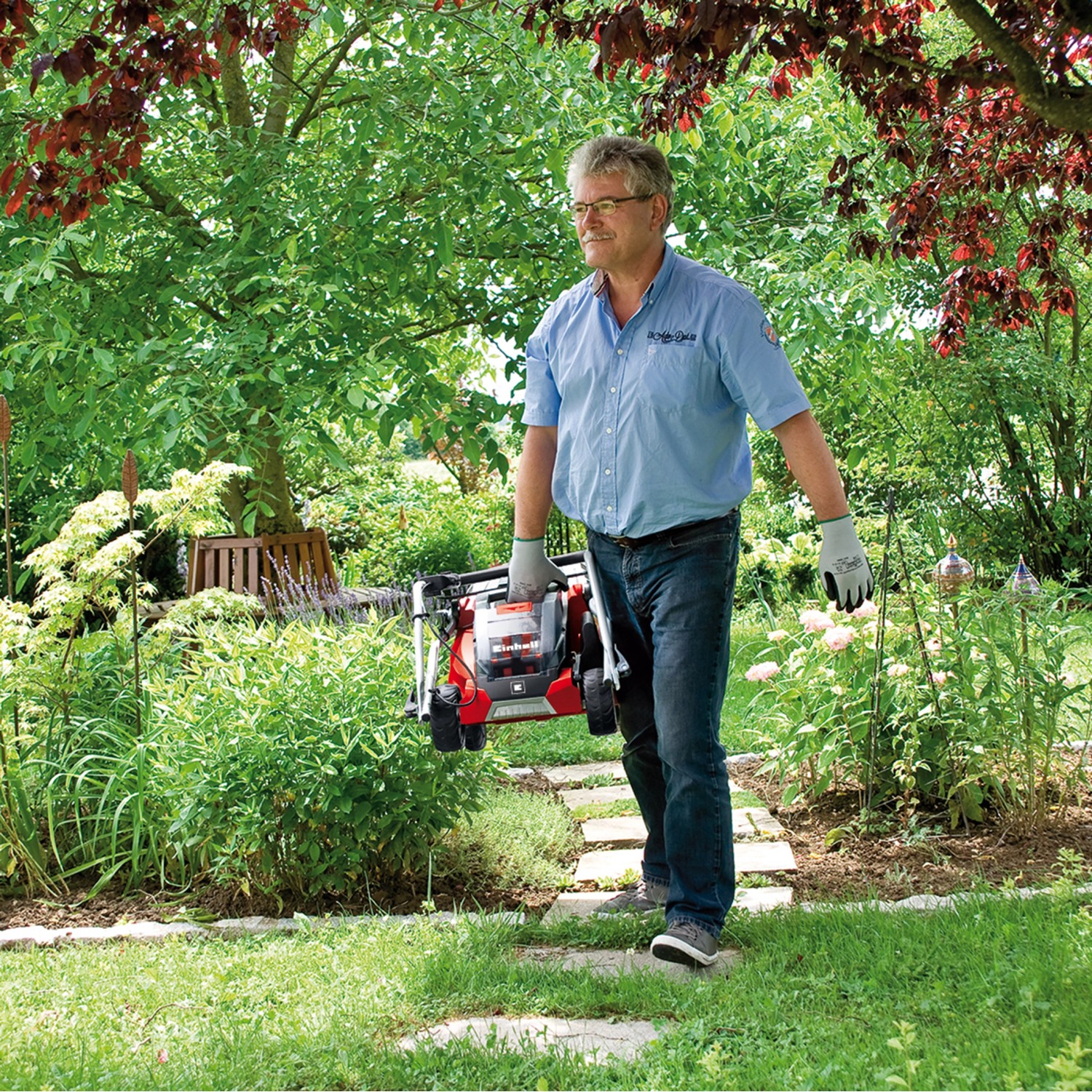 Einhell AkkuRasenmäher GECM 36 Li inkl. Akkus kaufen bei OBI