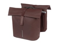 Basil City Doppel-Gepäckträger-Seitentasche Braun 32 l