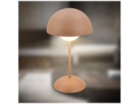 Briloner LED-Tischleuchte Kugle dimmbar Matt Coffee 250 lm / Ø 16 x 29 cm