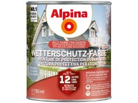 Alpina Pittura anti-intemperie coprente Grigio argento DIF 750 ml