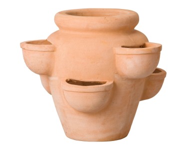 Biscottini Vasi terracotta grandi per piante 70x61x61 cm Made in Italy