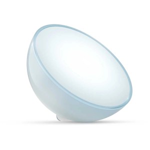Philips Hue Go Tischleuchte, tragbare LED Lampe mit Farbwechsel für smarte Beleuchtung.