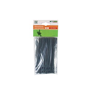 Windhager Attaches pour plantes vertes, 30 pièces, réglables pour le support des plantes au jardin.