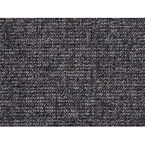 Moquette anthracite Aberdeen, disponible au mètre avec structure bouclée.