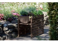 Hochbeet inkl. Folie Anthrazit (HxBxT) 71 x 100 x 50 cm Hochbeet inkl. Folie Anthrazit (HxBxT) 71 x 100 x 50 cm