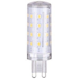 Ampoule LED Paulmann G9 dimmable, 7,2W, 2700K, 800lm, design clair.