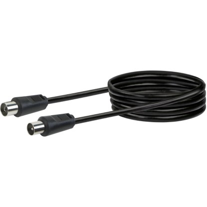 Schwaiger® Cavo per antenna Nero 3 m