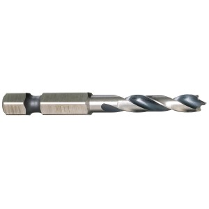 Punta da legno del set di punte LUX a 6 lati, adatta per avvitatori a batteria.