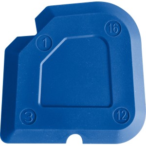 Lisseur à joints bleu LUX du set de 5 pièces pour travaux de carrelage.