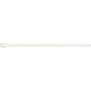 Serre-câble blanc réutilisable, 200 mm, lot de 25.