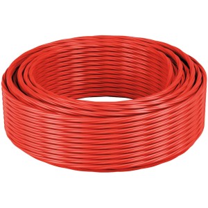 Bobine de fil rouge spiralé Bosch Professional pour coupe-bordures, 24 m / 2,4 mm.