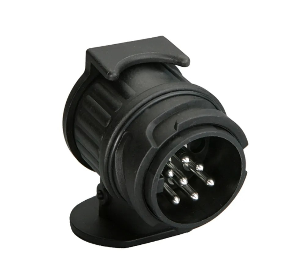 Alpin 63806 Adattatore Elettrico Da 13 A 7 Poli – Per Presa Rimorchio E Carrello Appendice - 2
