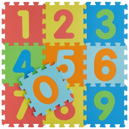 Andiamo Puzzlematte Zahlen 31 x 31 cm / 10-tlg.