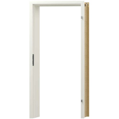 Zarge CPL  DIN Rechts Weiss Seidenmatt (HxBxT) 202 x 85 x 8 cm