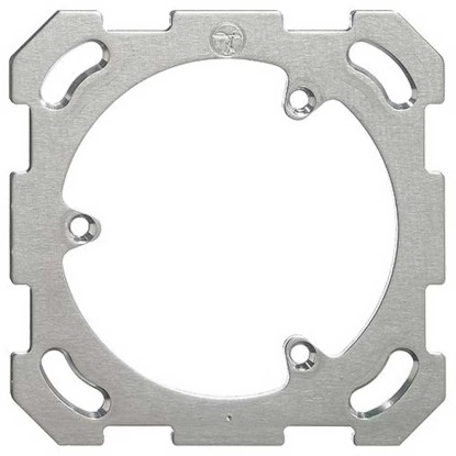 Feller Befestigungsplatte EdizioDue mit 3-Punkt Befestigung Gr. 1 x 1