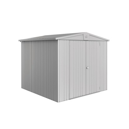 Biohort Gerätehaus Europa, Gr. 4 Silber-Metallic