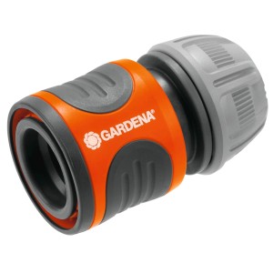 Raccordo per tubo Gardena per tubi da 13 mm (1/2) e 15 mm (5/8), arancione/grigio.