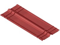 Onduline Firsthaube für Base Bitumenwellplatte Mattrot 1'000 x 180 mm