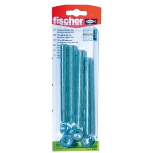 Ancoraggio filettato a iniezione Fischer FIS GS M12 x 120 K, set da 4.