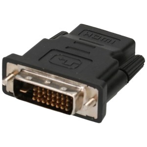 Adattatore Schwaiger HDMI/DVI nero per accessori video.