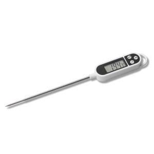 Thermomètre à sonde digital Möller Therm, 24,3 cm de long, pour liquides.