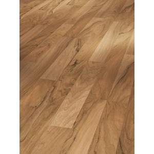 Échantillon Parador stratifié Basic 200 Noyer plancher de bateau pour la sélection des couleurs.