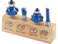 LUX HM Oberfräser-Set 4-tlg.