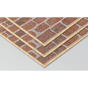 Panneaux muraux Egger DecoWall en design brique, panneaux décoratifs pour la conception de murs.