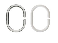 Kleine Wolke Duschvorhang-Ringe Weiss 12er Pack Kleine Wolke Duschvorhang-Ringe Weiss 12er Pack