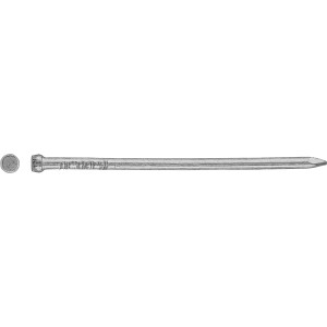 Clou à plinthe LUX galvanisé, 1,4 x 30 mm, lot de 100 pour une fixation stable.